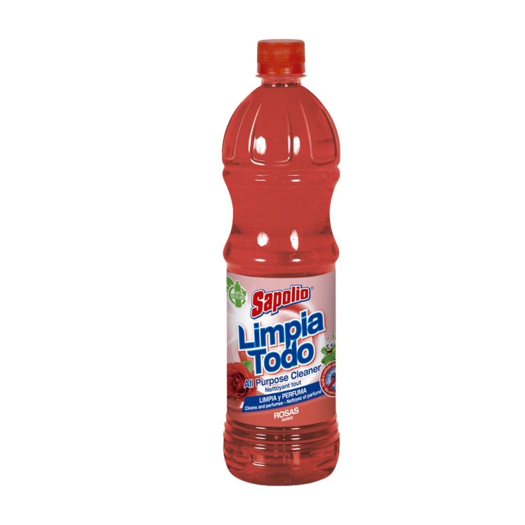 Limpia Pisos Aroma Jardín de Rosas Sapolio, 900cc