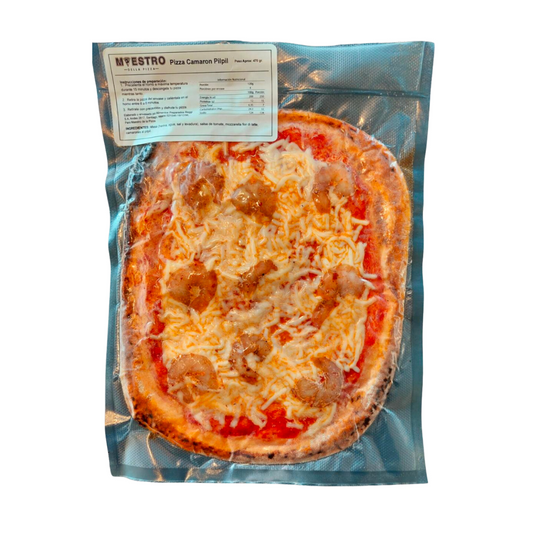 Pizza Camaron Pilpil Artesanal