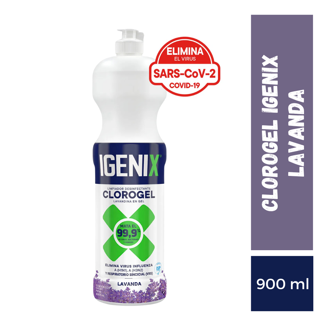 Igenix Clorogel Lavanda, 900ml
