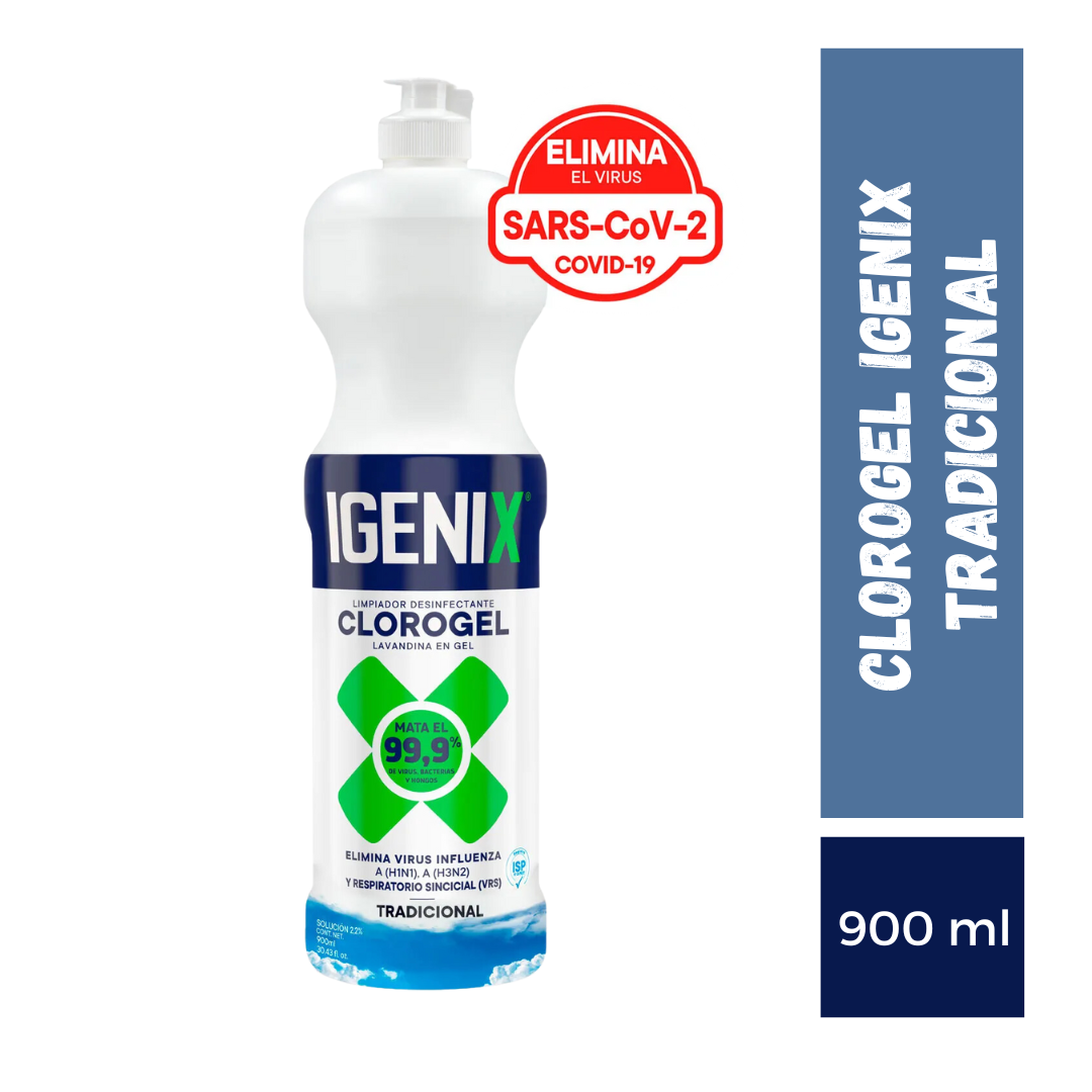 Igenix Clorogel Tradicional, 900ml