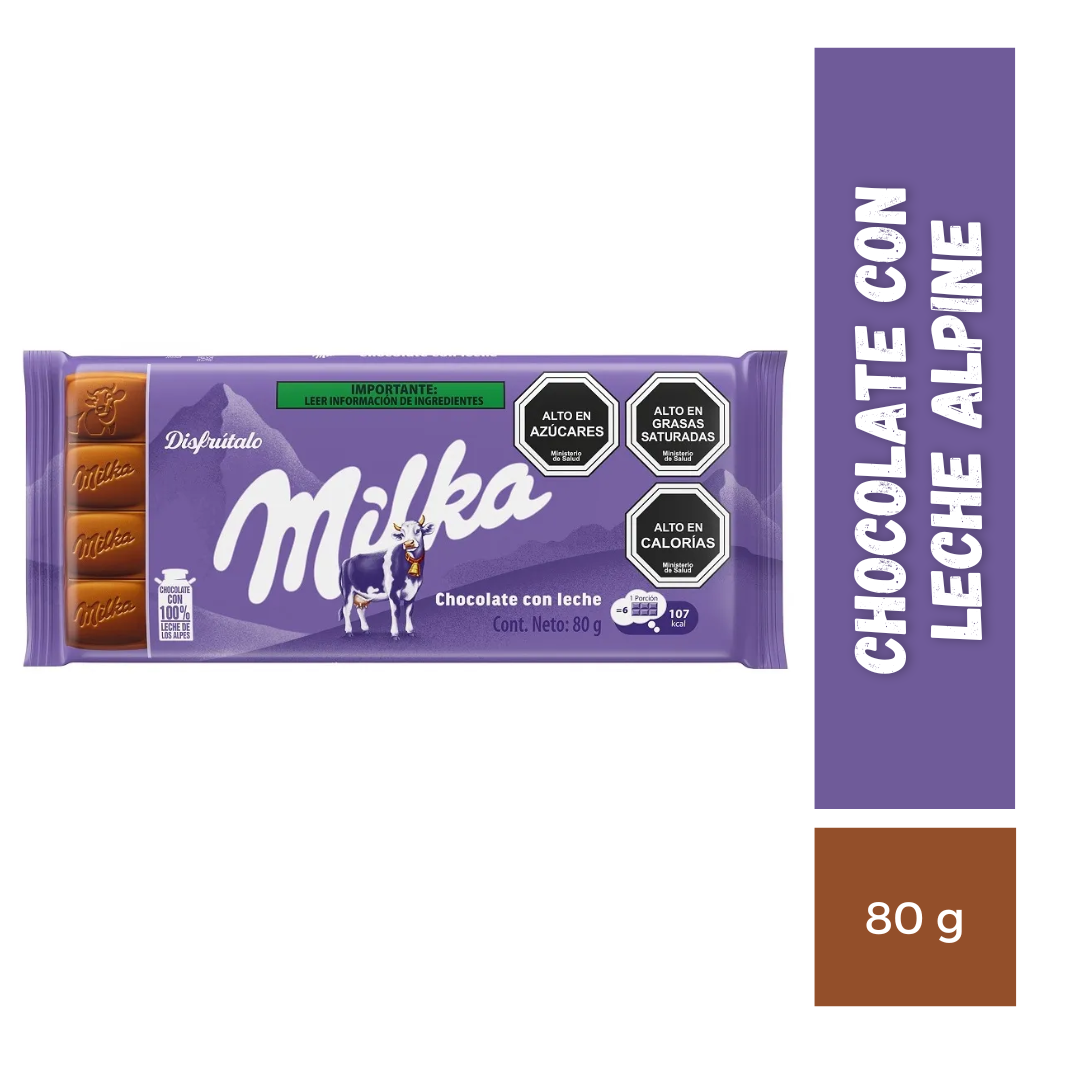 Milka Leche Alpine, 80g