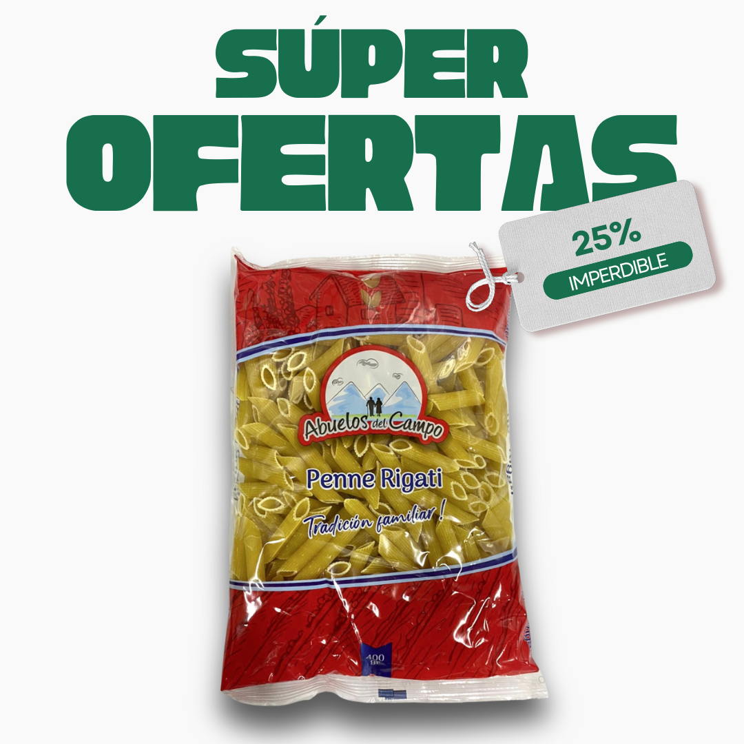 Penne Rigati Abuelos del Campo, 400g
