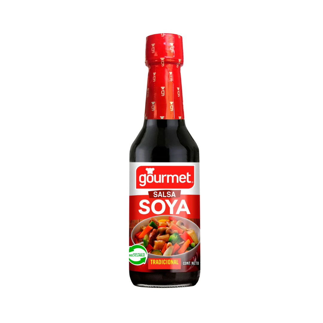Salsa de Soya Gourmet, 165cc