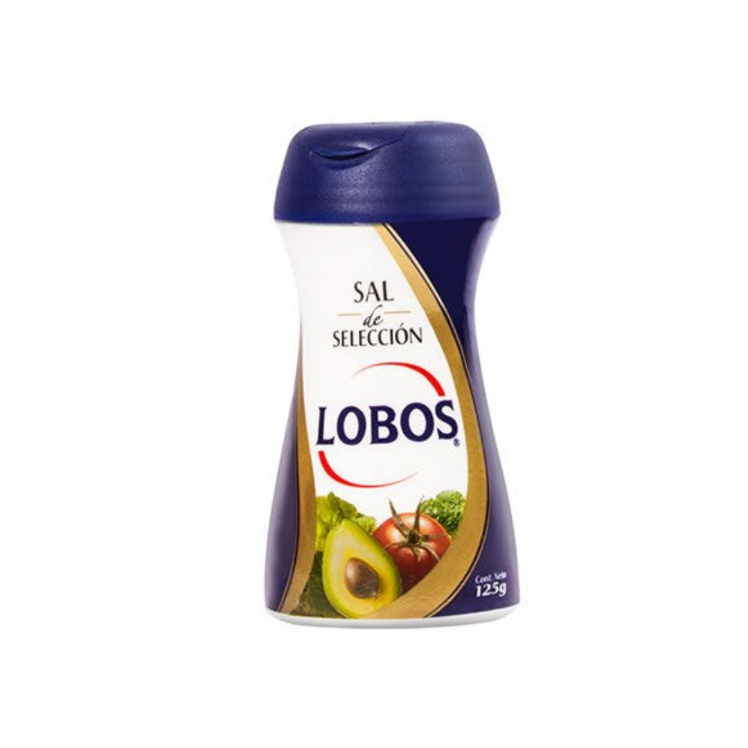 Salero sal fina lobos