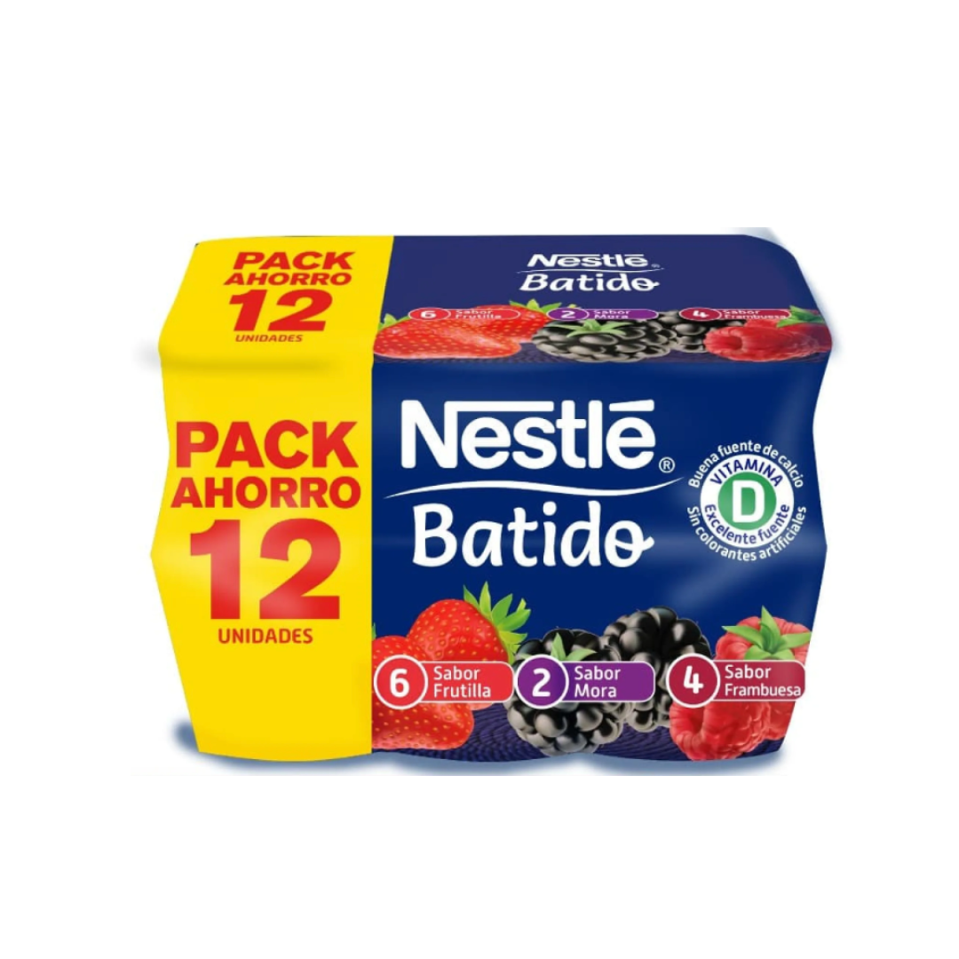 Yogurt Nestle Berries, Pack 12
