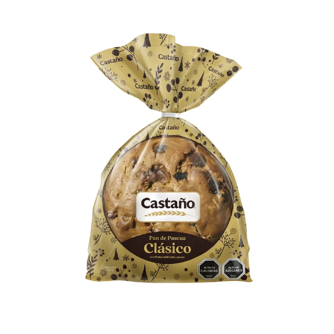 Pan de Pascua Clásico Castaño, 500g