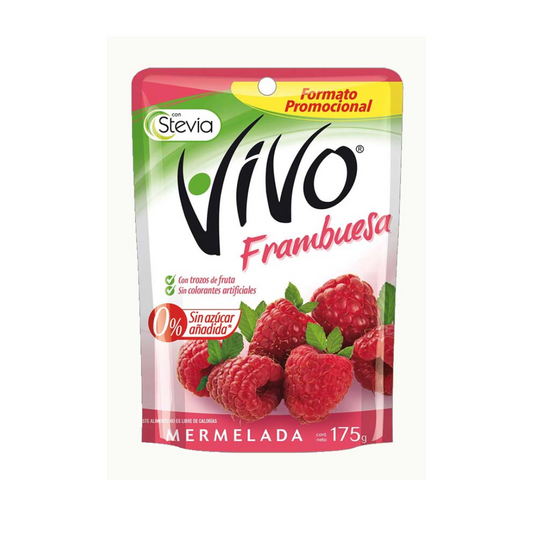 Mermelada Frambuesa Vivo, 175g