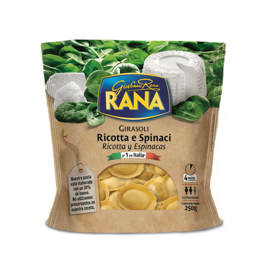 Girasoli Ricotta Espinaca Rana, 250g