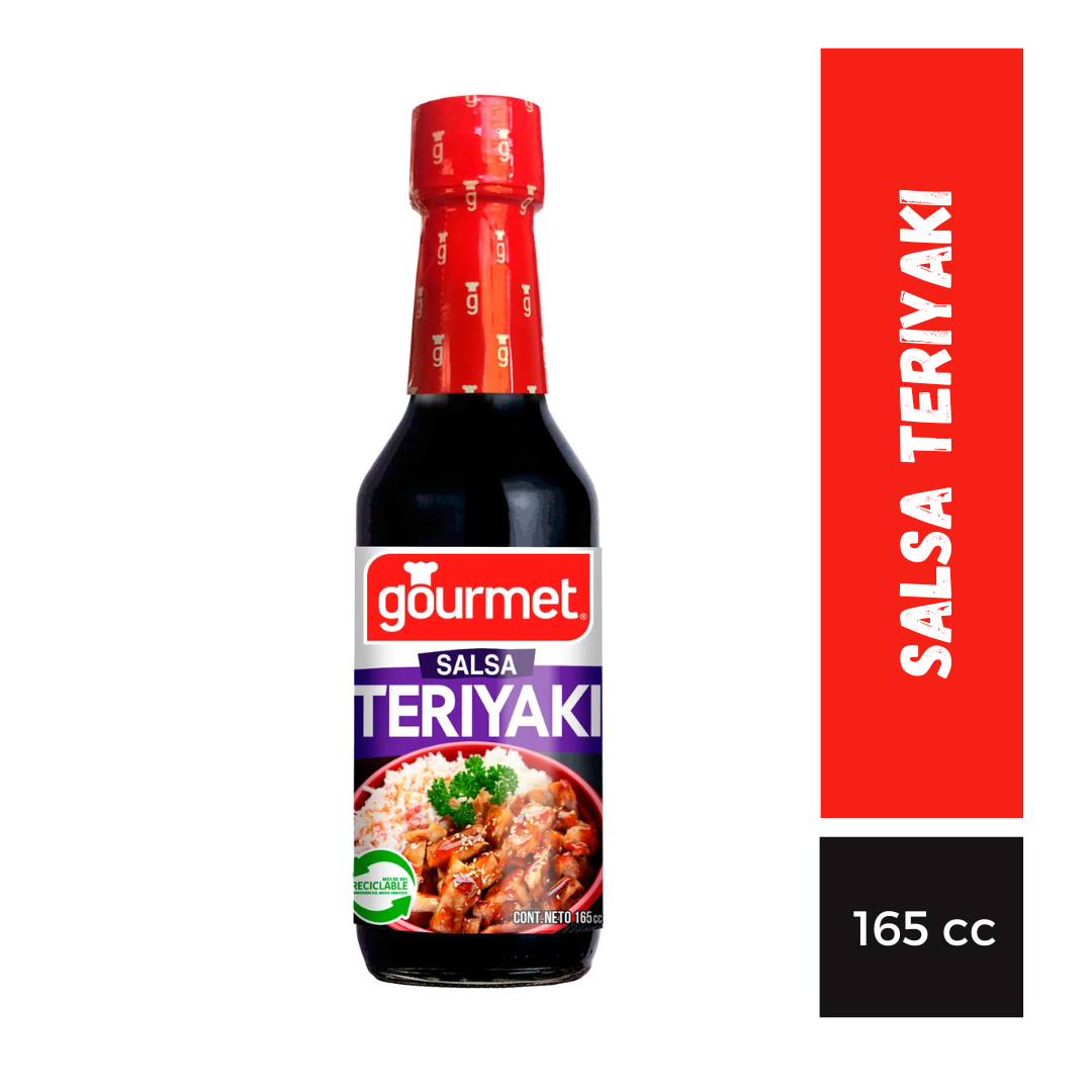 Salsa Teriyaki Gourmet, 165cc