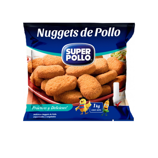 Nuggets de Pollo Super Pollo, 1Kg