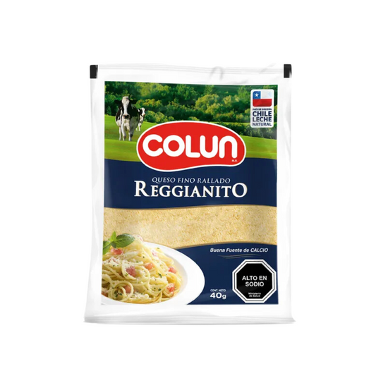 Queso Rallado Reggianito Colun, 40g