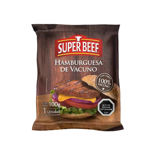 Hamburguesa SuperBeef, 100g