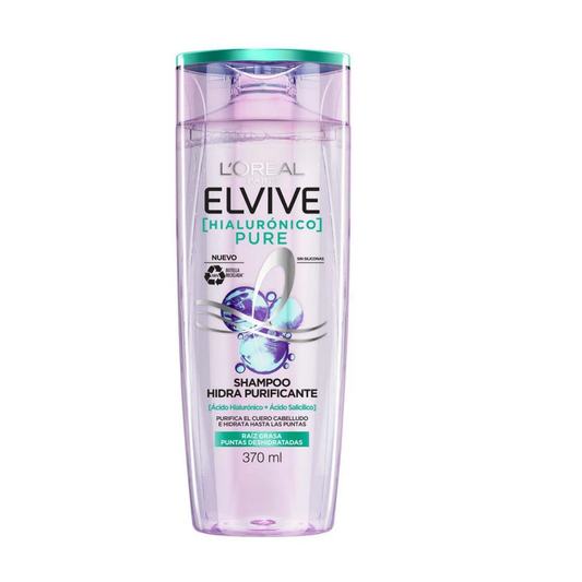 Shampoo ELVIVE Hialuronico Pure, 370ml