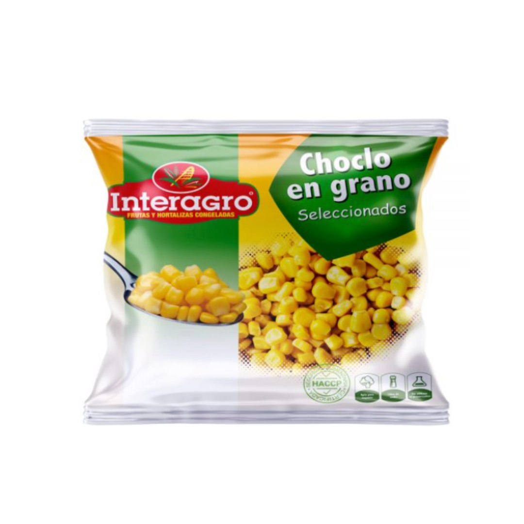 Choclo en Grano Congelado, 500g