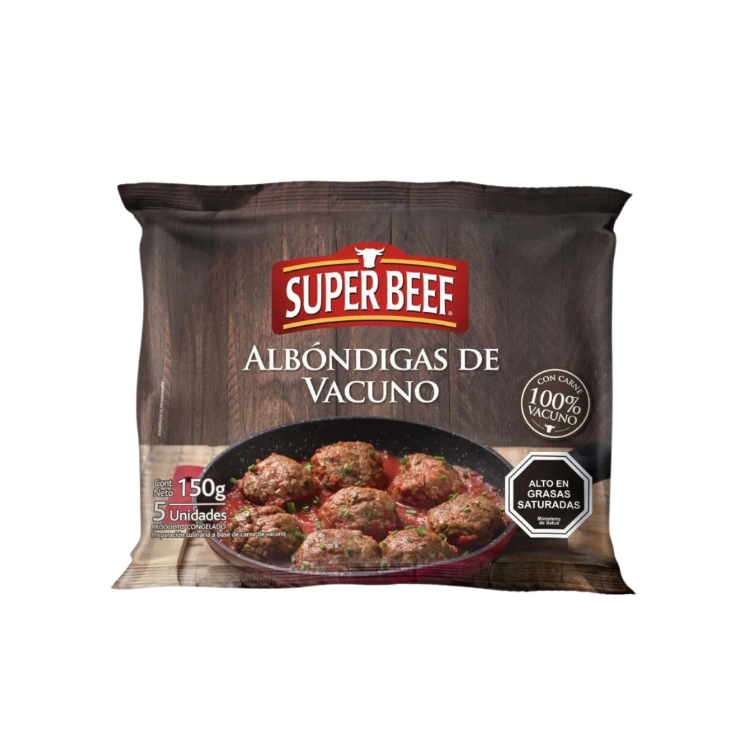 Albóndigas de Vacuno Superbeef, 150g