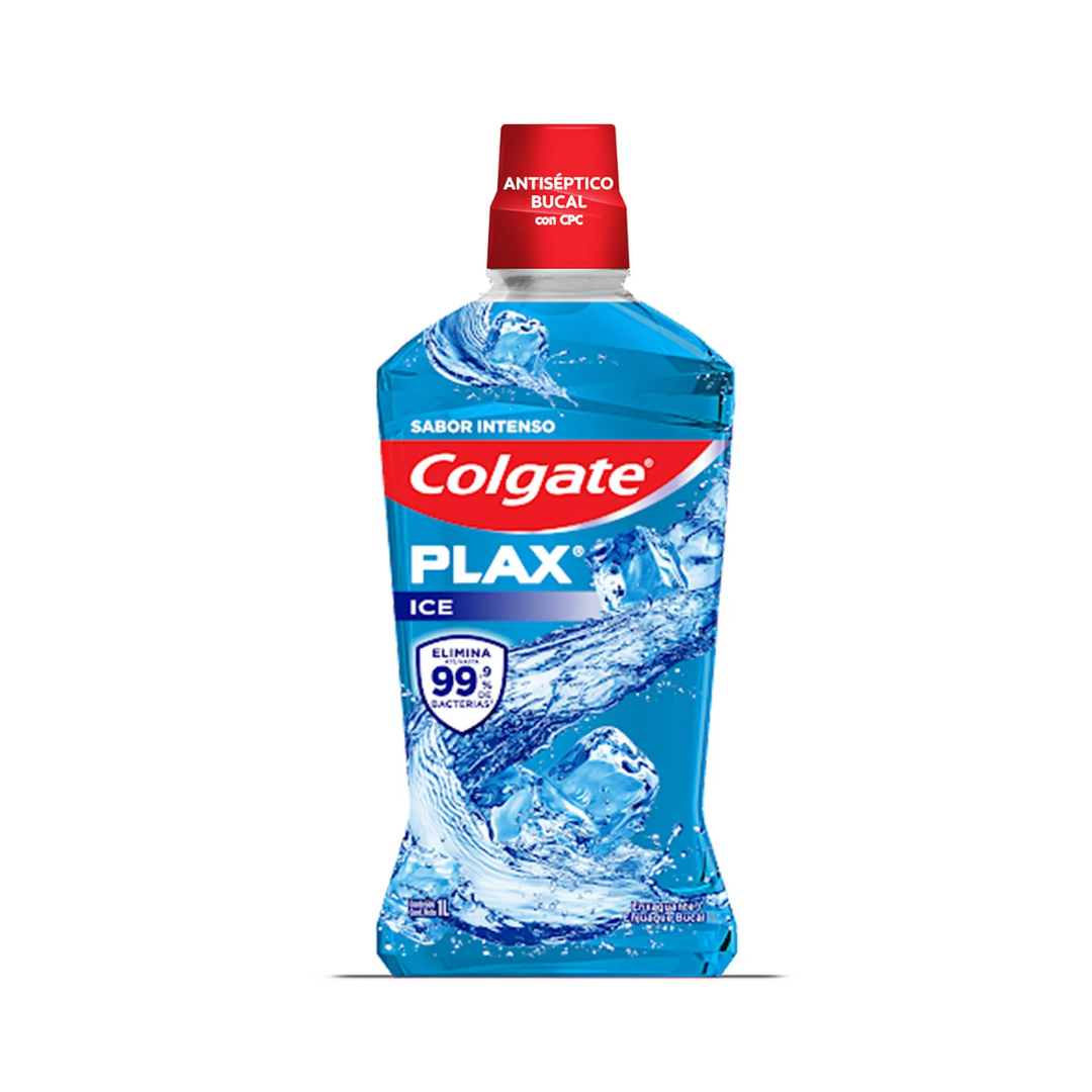 Enjuague Colgate Plax Ice, 1L