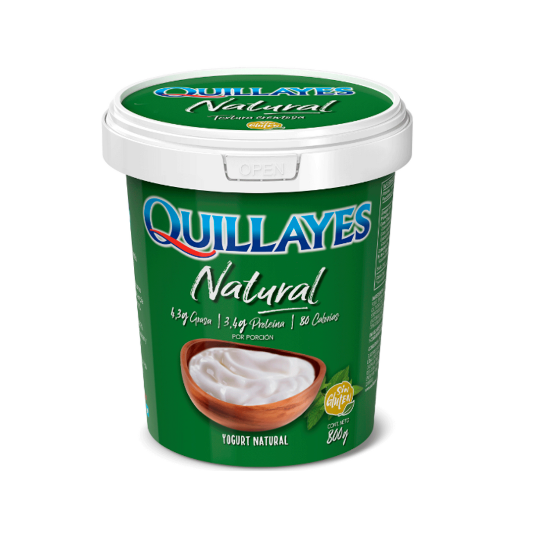 Yogurt Quillayes Natural, 800g