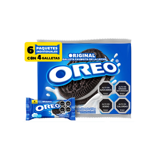 Oreo Original pack 6, 216g