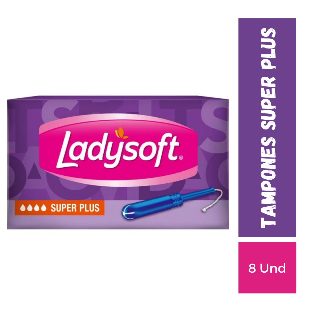 Tampones Ladysoft Super Plus 8u