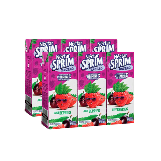 Jugo Sprim Berries, Pack 6