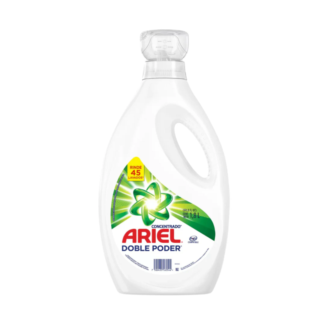 Detergente Líquido Ariel, 1.8L