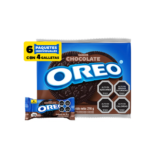 Oreo Chocolate pack 6, 216g