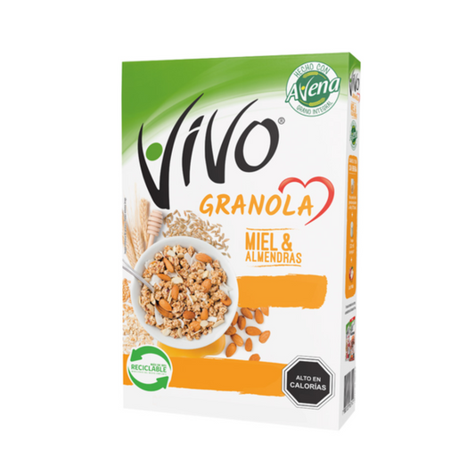 Granola Miel y Almendras Vivo, 330g
