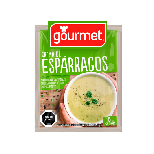 Crema de Espárragos Gourmet, 68g