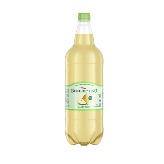 Agua Con Sabor Pera Benedictino, 1.5L