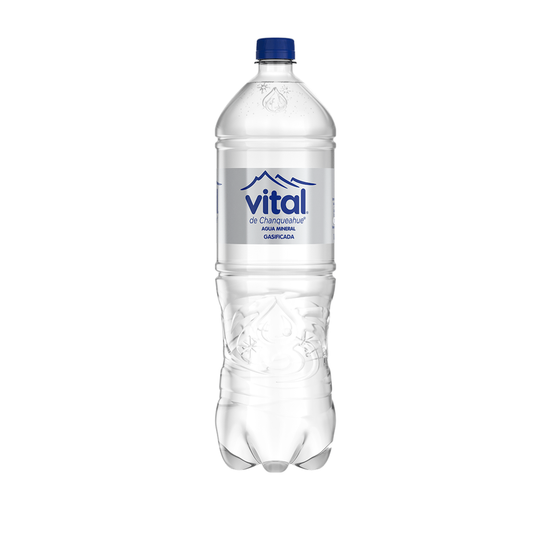 Agua Mineral Vital Con Gas, 1.6L