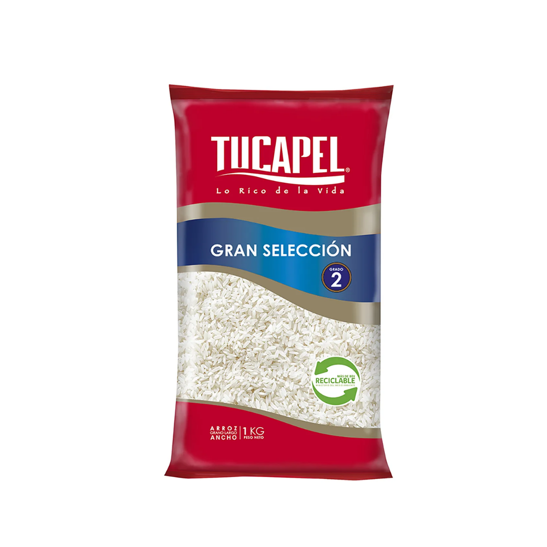 Arroz Gran Seleccion Grado 2 Tucapel, 1Kg
