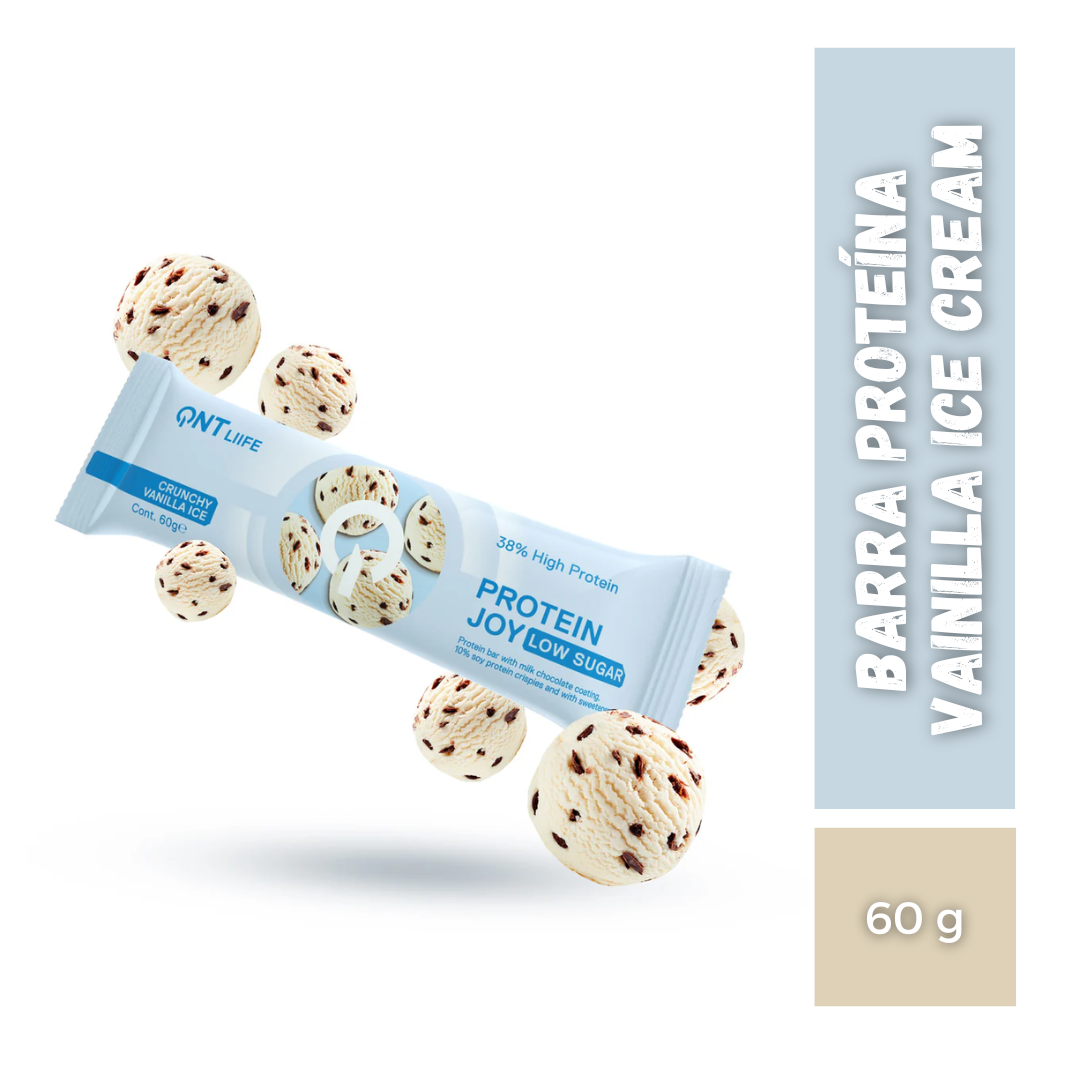 Barra de 38% Proteína Vainilla Ice Cream