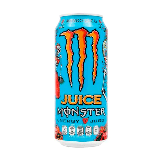 Bebida Energetica Monster Mango Loco, 473ml