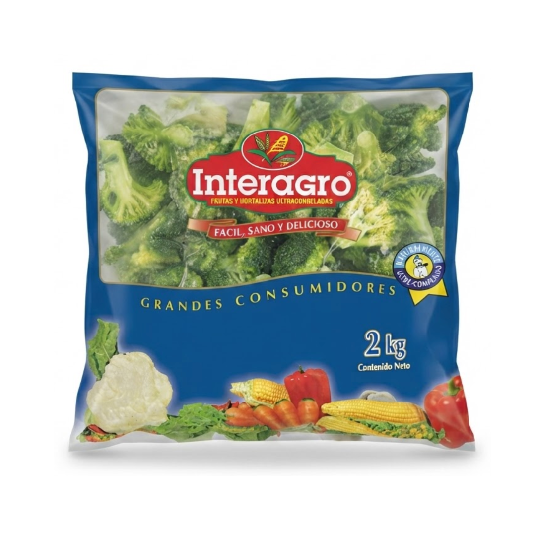 Brocoli Florete Congelado, 2Kg