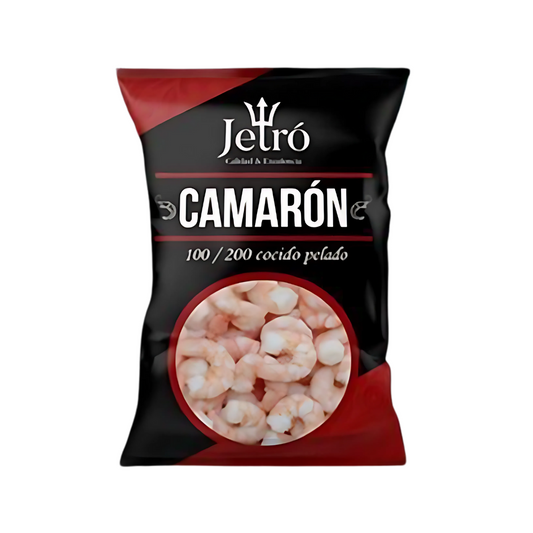 Camarón 100/200 Cocido Pelado, 500g