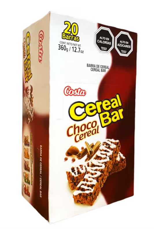 Cereal Bar Choco Cereal Costa, 20u