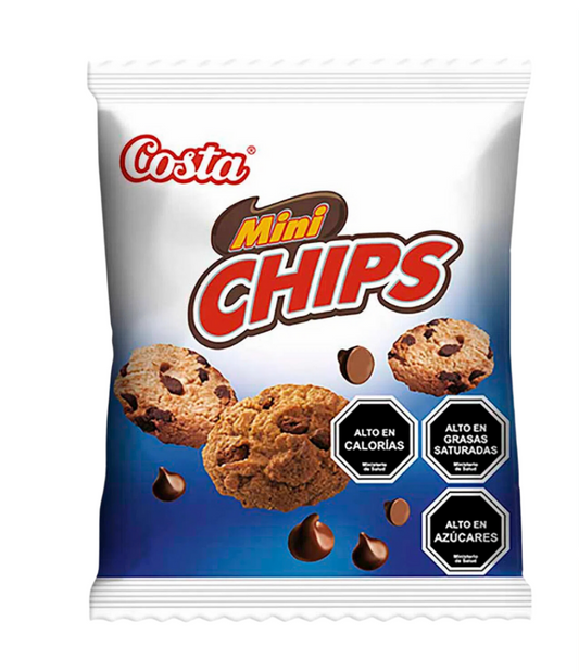 Galletas Mini Choco Chips Costa, 35g