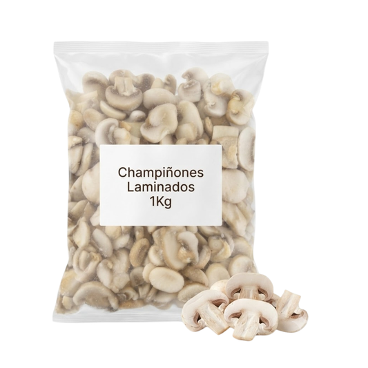 Champiñones Laminados, 1Kg