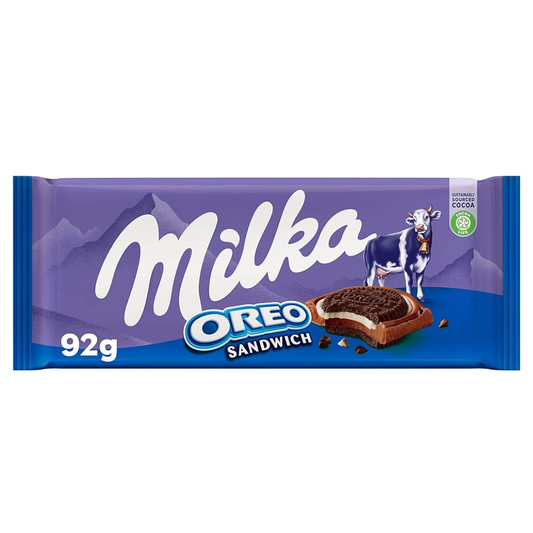 Chocolate De Leche Milka Oreo, 92g