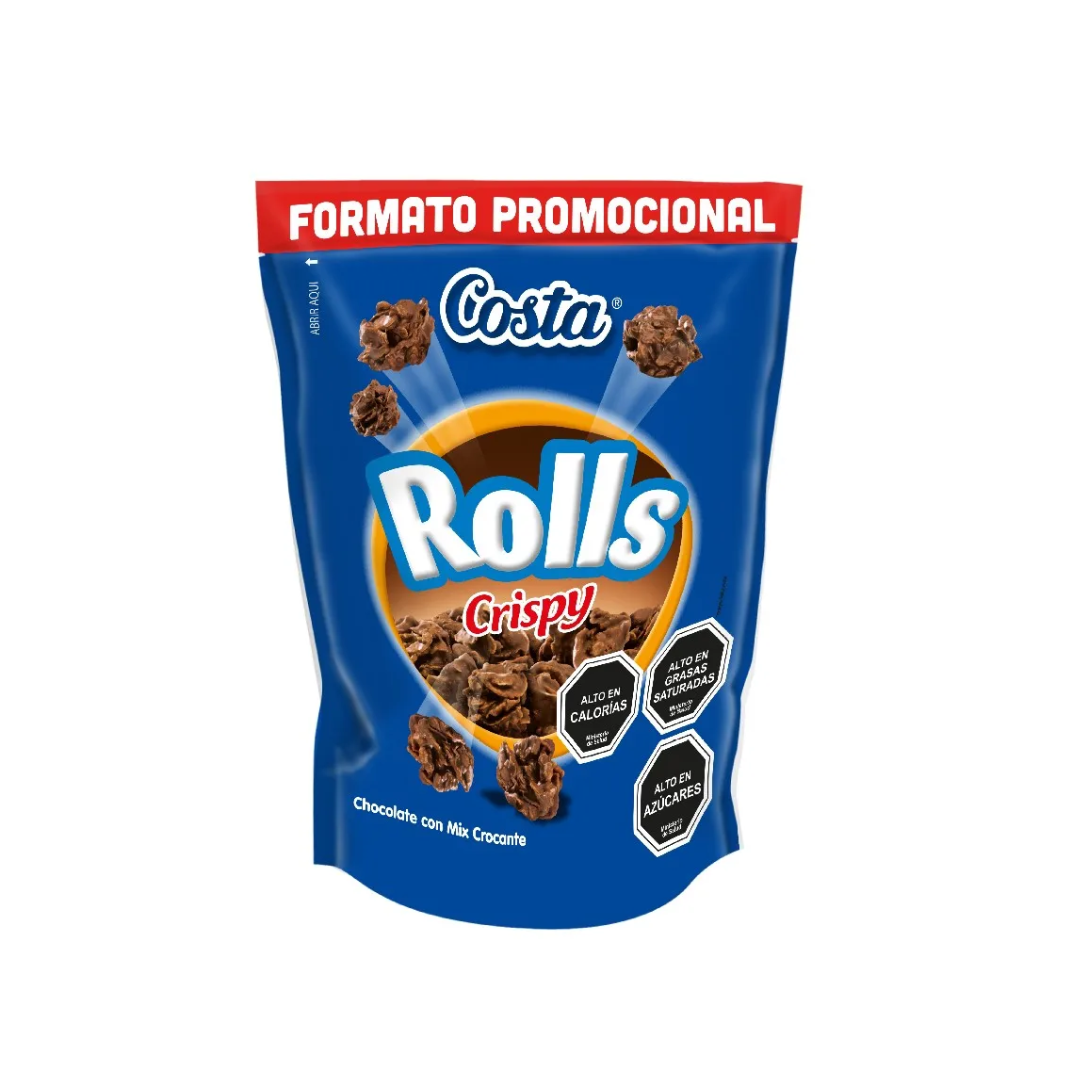Chocolate Rolls Crispy, 100g