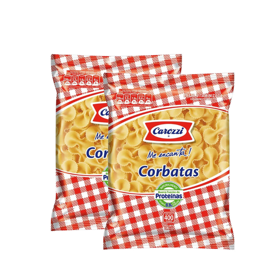 Promoción Corbatas Carozzi Pack 2