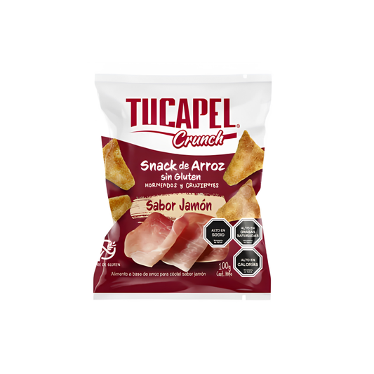 Crunch Jamón Tucapel, 100g