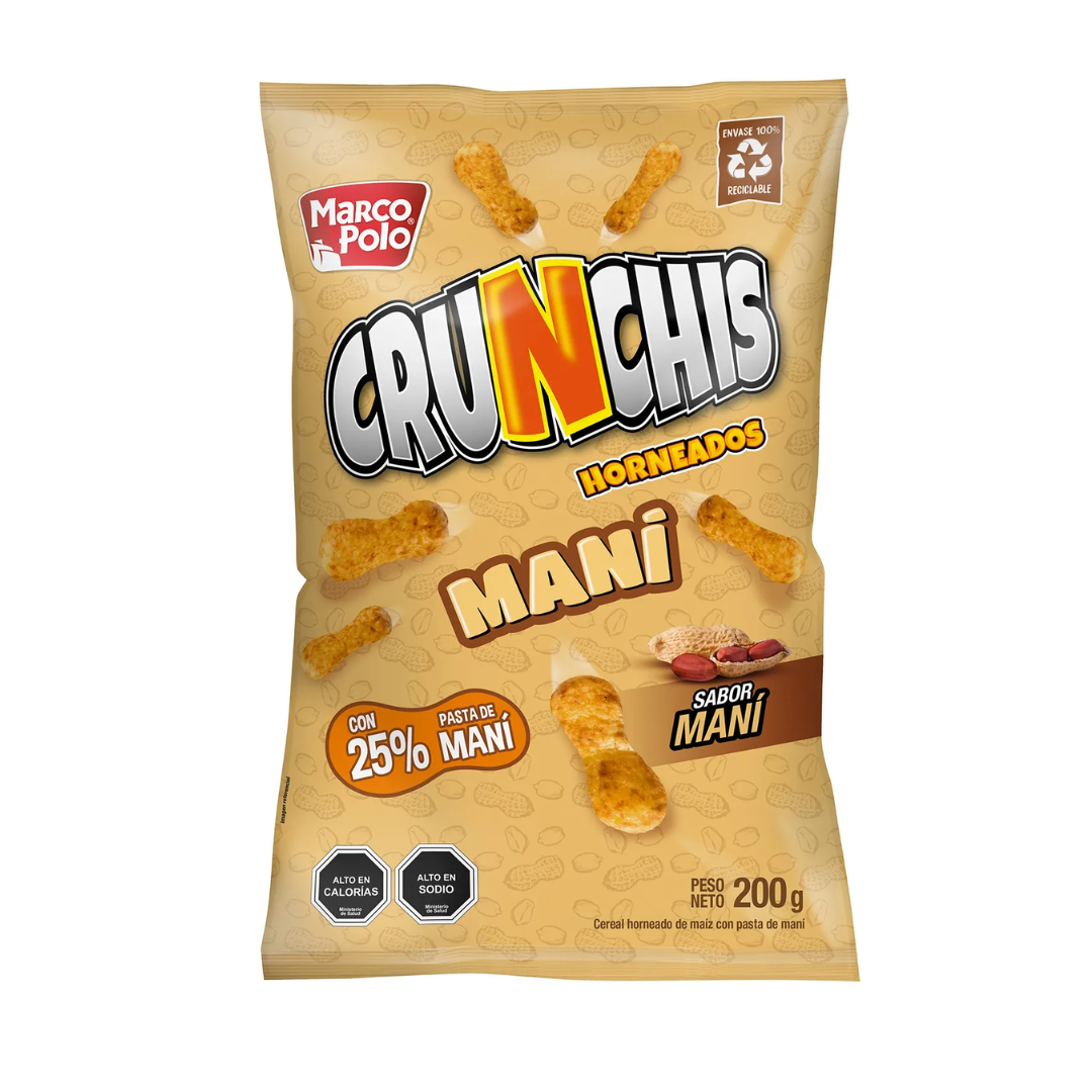 Crunchis Maní Marco Polo, 200g