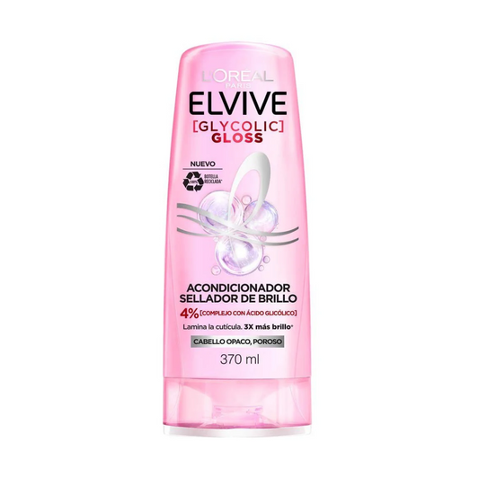 Acondicionar ELVIVE Glycolic Gloss, 370ml