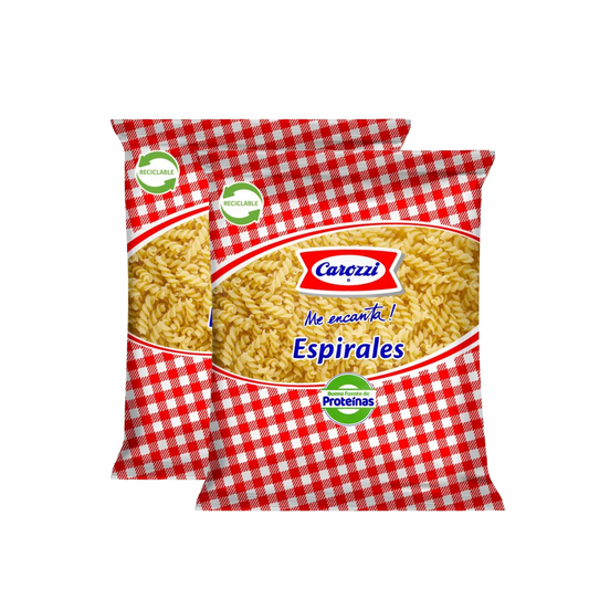 Promoción Espirales Carozzi Pack 2
