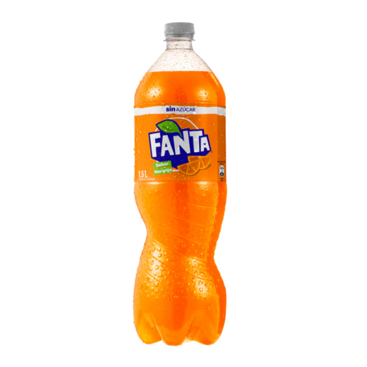 Fanta Sin Azucar, 1.5L