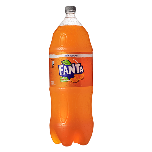 Fanta Sin Azucar, 3L