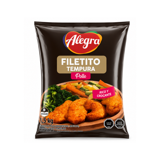 Filetitos De Pollo Tempura, 1.5kg