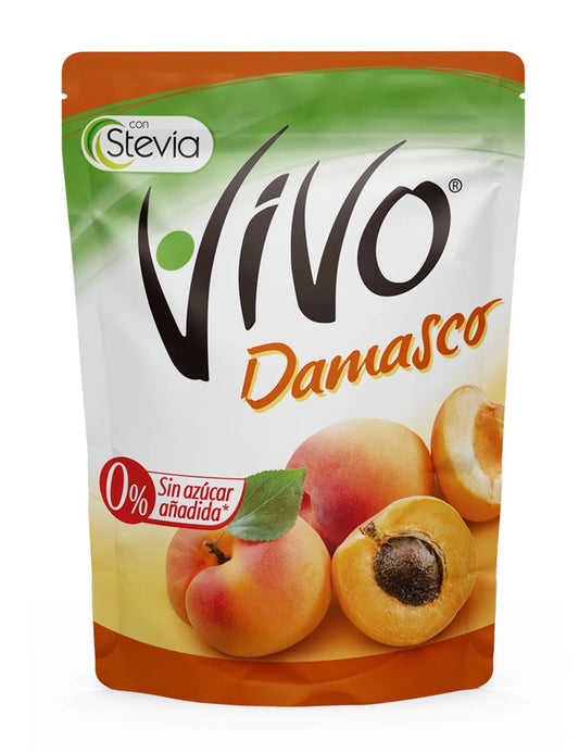 Mermelada Damasco Vivo, 175g