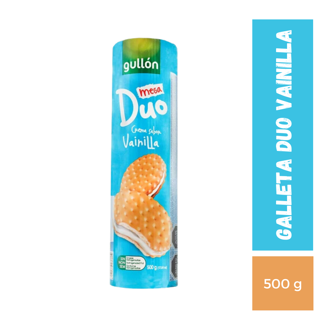 Galleta Duo Vainilla Gullón
